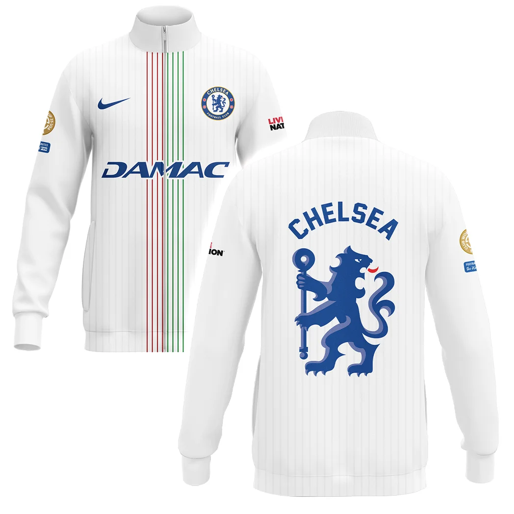 West London Blues Stand Collar Jacket, Athletic Stretch Fan Comfort Jacket HVN1099CH