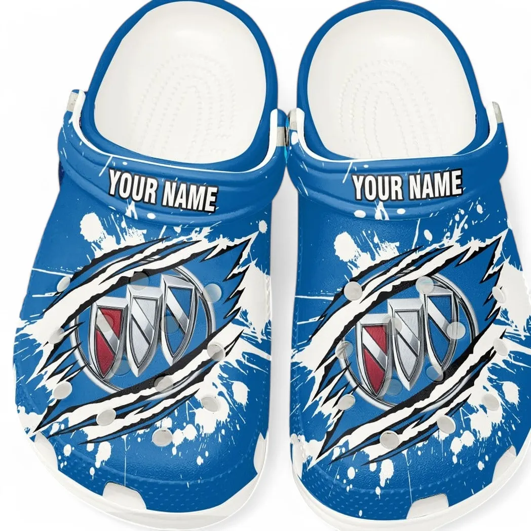 White Custom Premium Sedan All Over Print Clog, Car Culture Inspired Footwear Gift for Men and Women CAR560