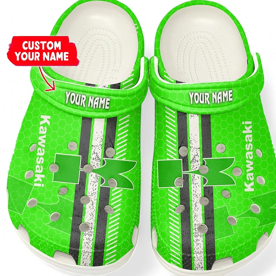 White Edition Performance Motorcycle Inspired All Over Print Clog, Perfect Gift Footwear for Automotive Enthusiasts CAR820