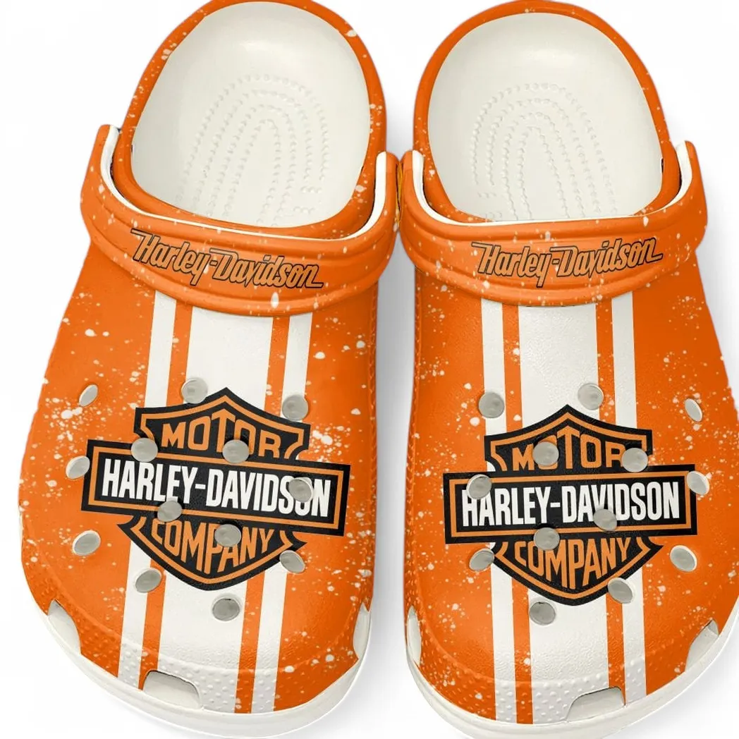 White Edition Touring Motorbike Inspired All Over Print Clog, Perfect Gift Footwear for Automotive Enthusiasts CAR620