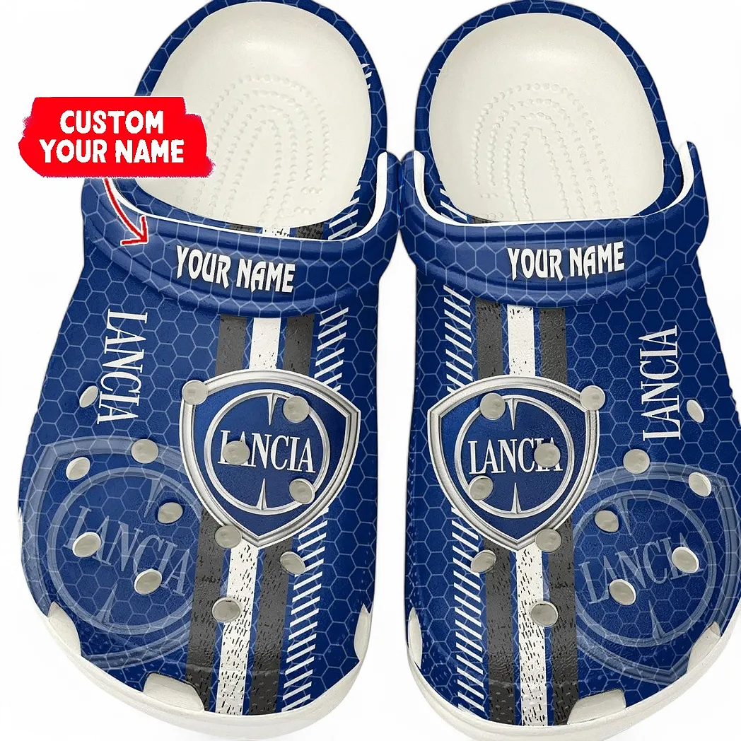 White Edition Vintage Legend Inspired All Over Print Clog, Perfect Gift Footwear for Automotive Enthusiasts CAR820