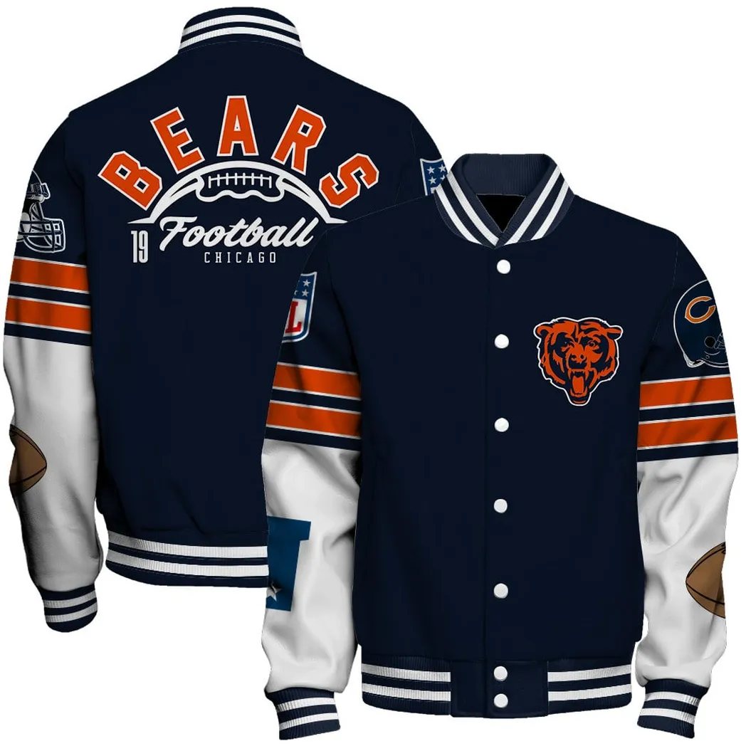 Windy Cubs Baseball Jacket, Heritage Baseball Fan Jacket NFL550