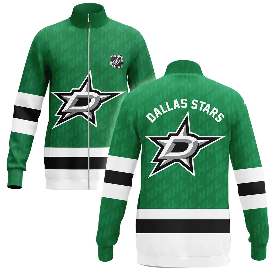 Winter Flash Stand Collar Jacket, Road-Ready Style Jacket for Fans HVN1053DA
