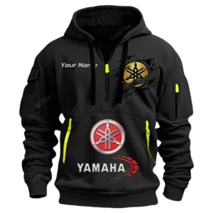 Hoodie Half Zipper Exclusive Logo Gift For Practical Crossover Enthusiasts CAR113 - Black