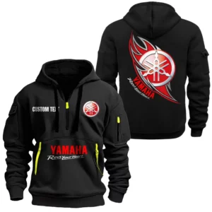 Trucking Workhorse Hoodie Half Zipper, All Over Print Hoodie Gift For Trucking Workhorse Enthusiasts CAR170 - Black