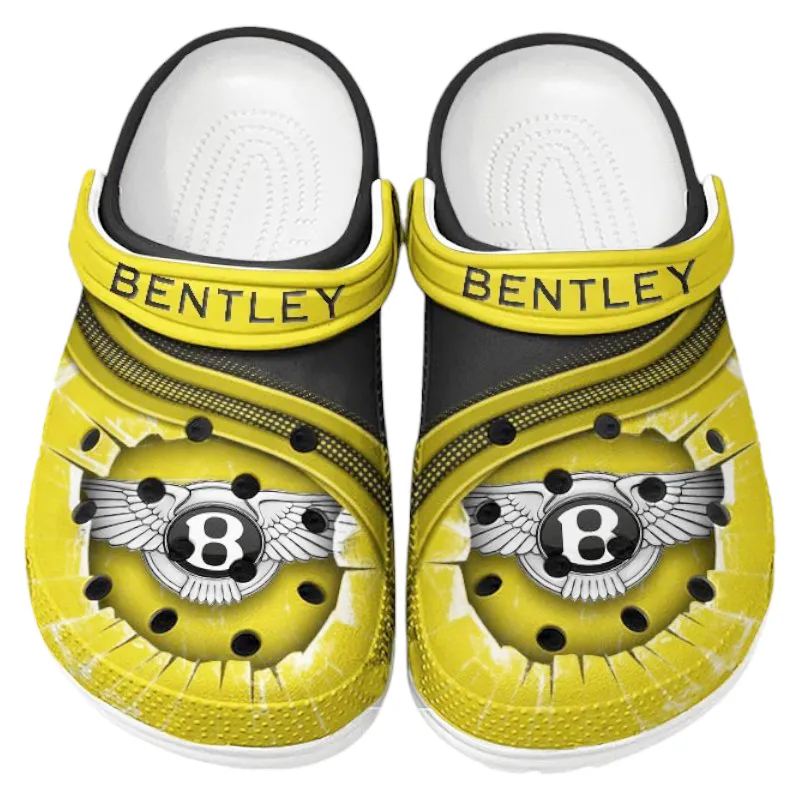 Yellow Custom Exclusive Prestige Vehicle All Over Print Clog, Car Culture Inspired Footwear Gift for Men and Women CAR188