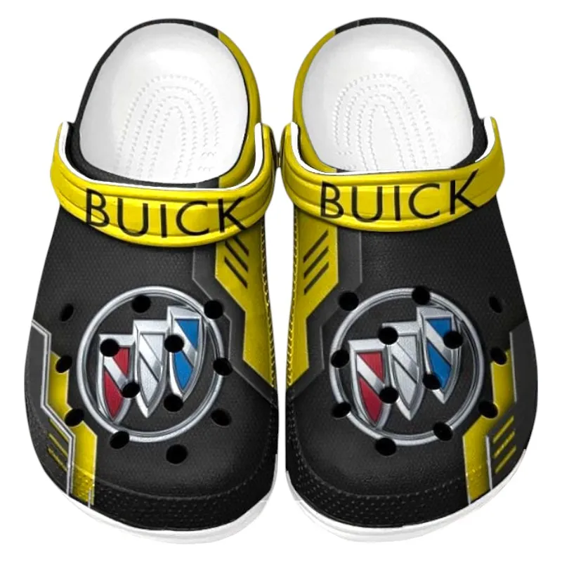 Yellow Custom Premium Sedan All Over Print Clog, Car Culture Inspired Footwear Gift for Men and Women CAR185