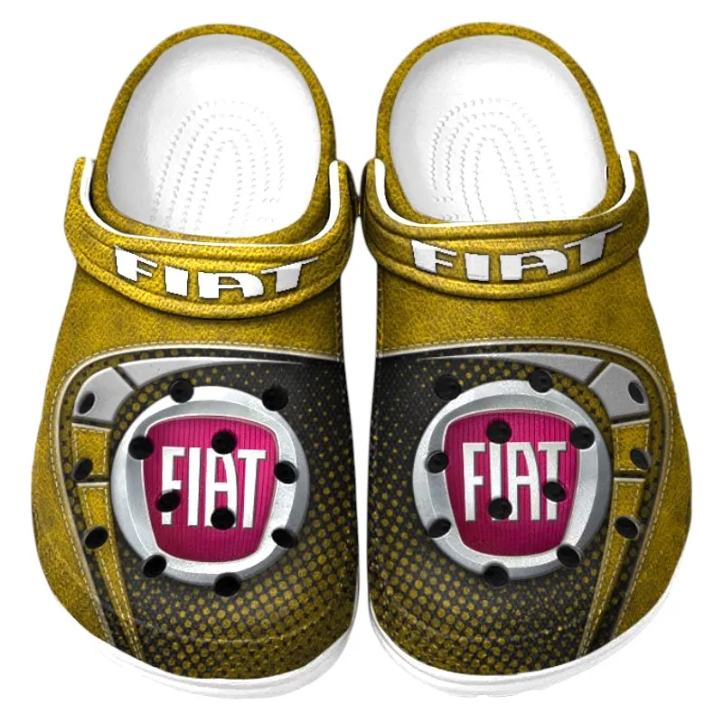 Yellow Edition Affordable Ride Inspired All Over Print Clog, Perfect Gift Footwear for Automotive Enthusiasts CAR177
