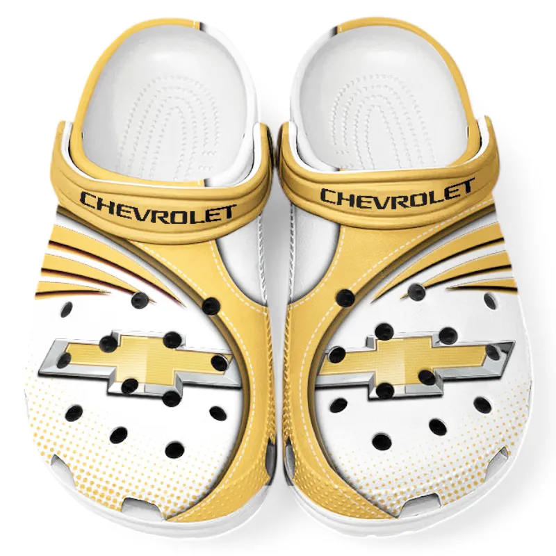 Yellow Edition US Performance Coupe Inspired All Over Print Clog, Perfect Gift Footwear for Automotive Enthusiasts CAR181