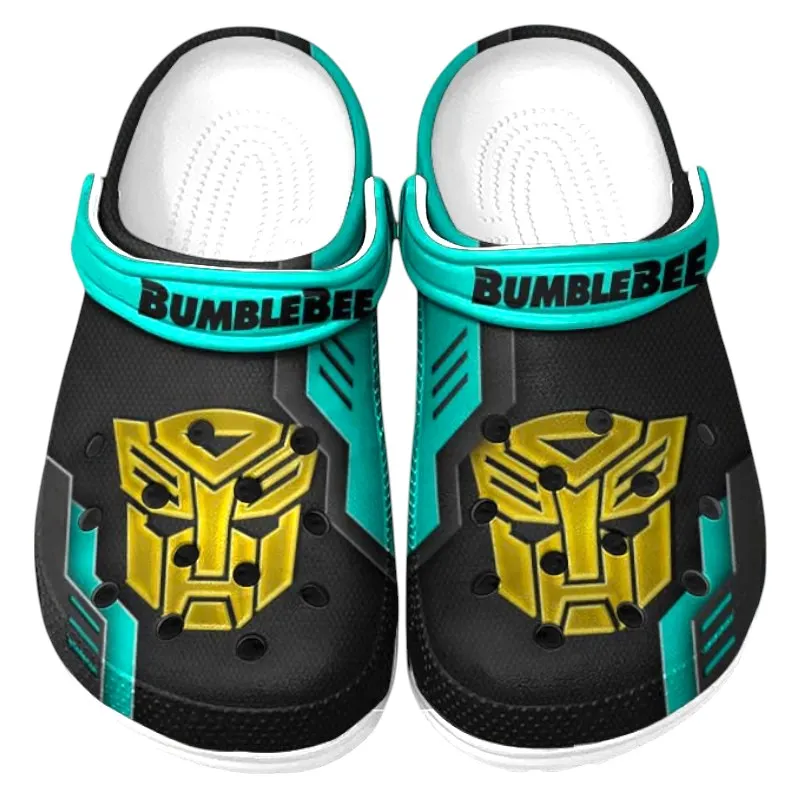 Yellow Sports Car Lover’s All Over Print Clog, Slip-On Shoes for Daily Comfort and Garage Style CAR185 - Cyan