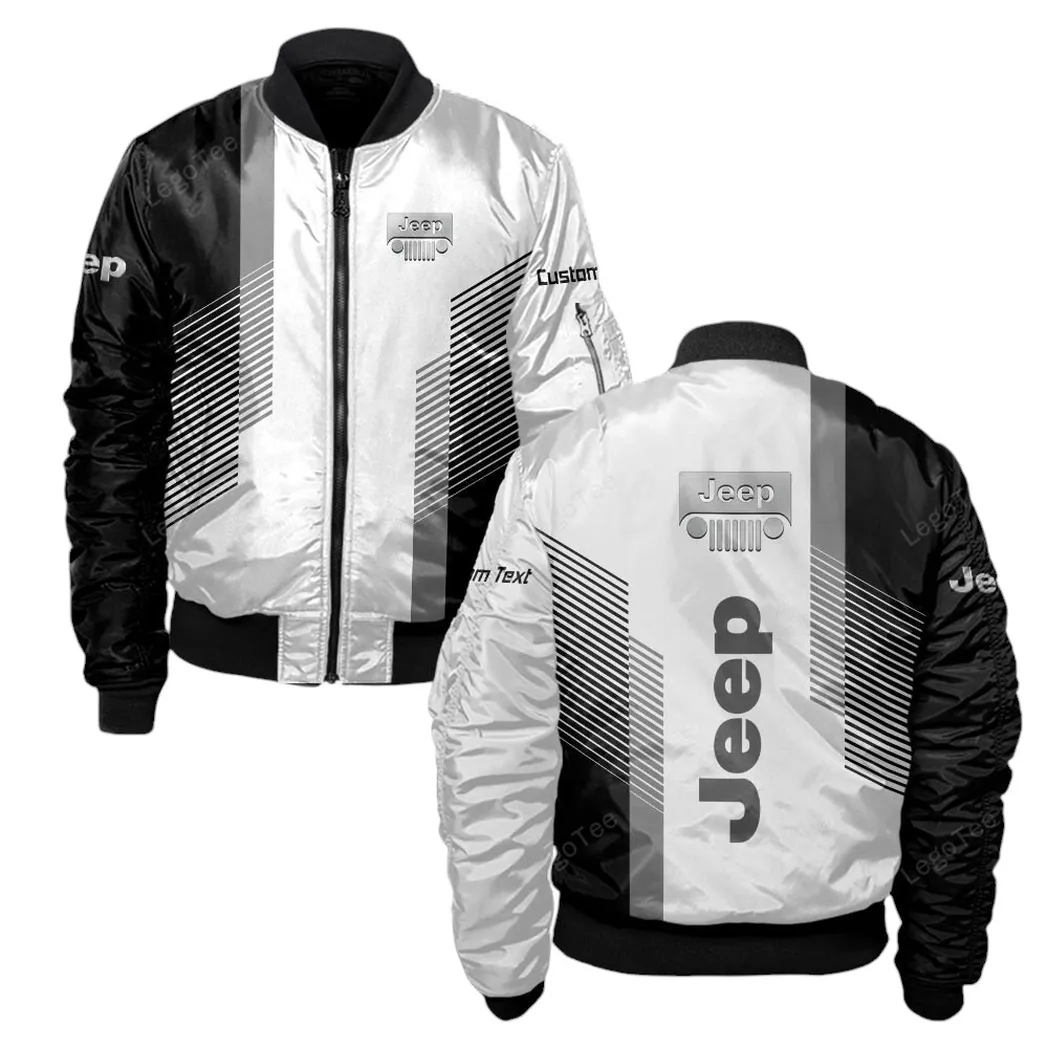 4x4 Vehicle Maker Bomber Jacket, Bomber Jacket Sports Lovers CAR107