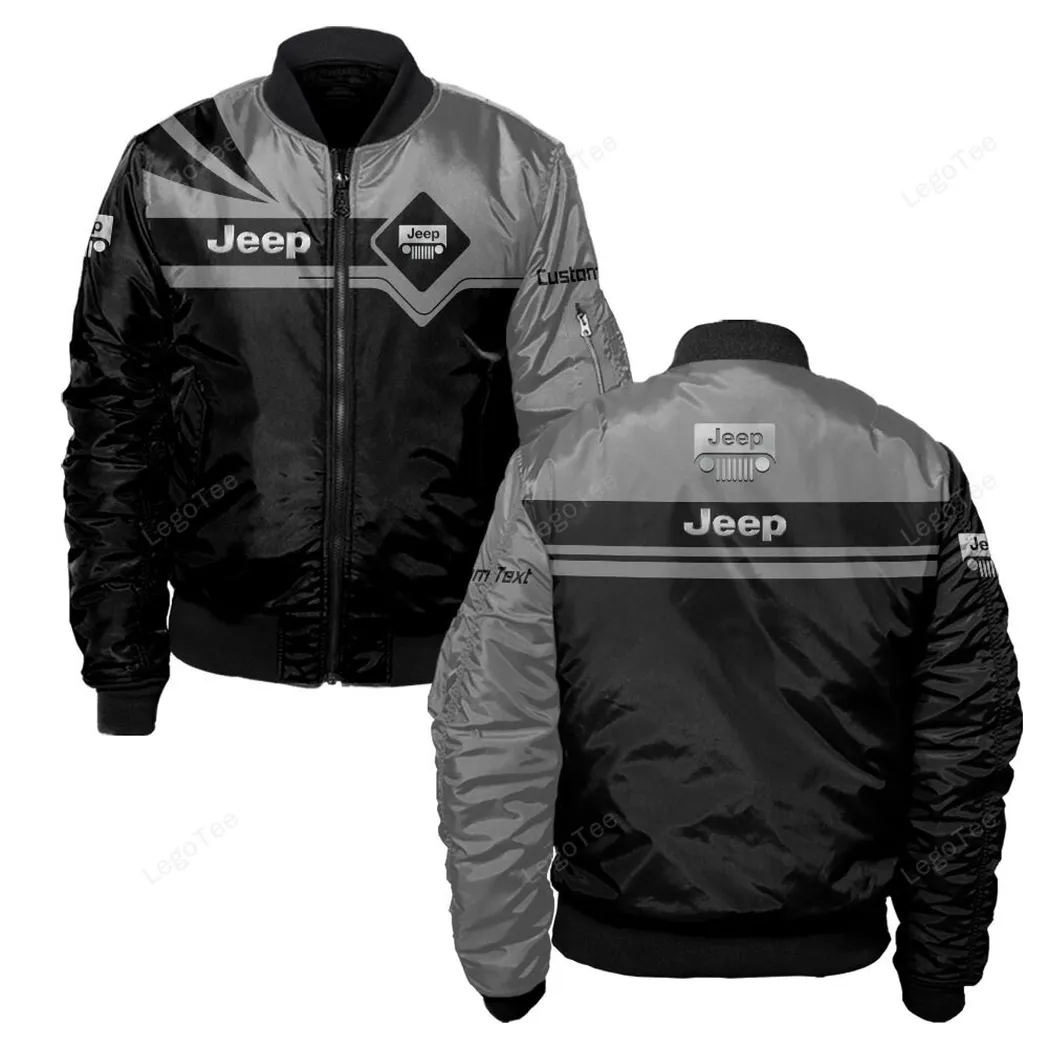 4x4 Vehicle Maker Bomber Jacket, Comfortable Bomber Jacket Fans CAR980