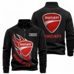 Velocity Beast Hoodie, Garage Ready Half-Zip Hoodie Style CAR501 - Black
