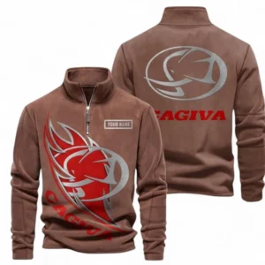 Road Racing Machine Hoodie, Bold Style Hoodie for Speed Fans CAR501 - Brown