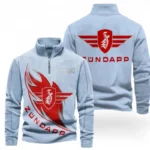 Retro Bike Hoodie, Bold Auto-Inspired Hoodie for Fans CAR501 - Light Blue
