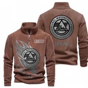 Classic Motorcycle Hoodie, Bold Auto-Inspired Hoodie for Fans CAR501 - Brown