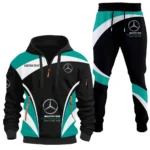 Everyday Gear Hoodie Half Zip x Sweatpants Set, Performance Drive Hoodie Combo CAR514100925001