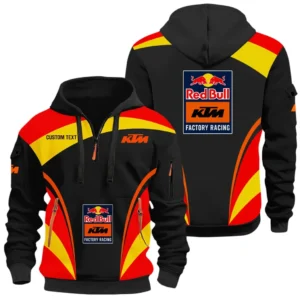 Racing Car Hoodie Half Zip 3D Print, Sporty Urban Look Hoodie CAR514100925006