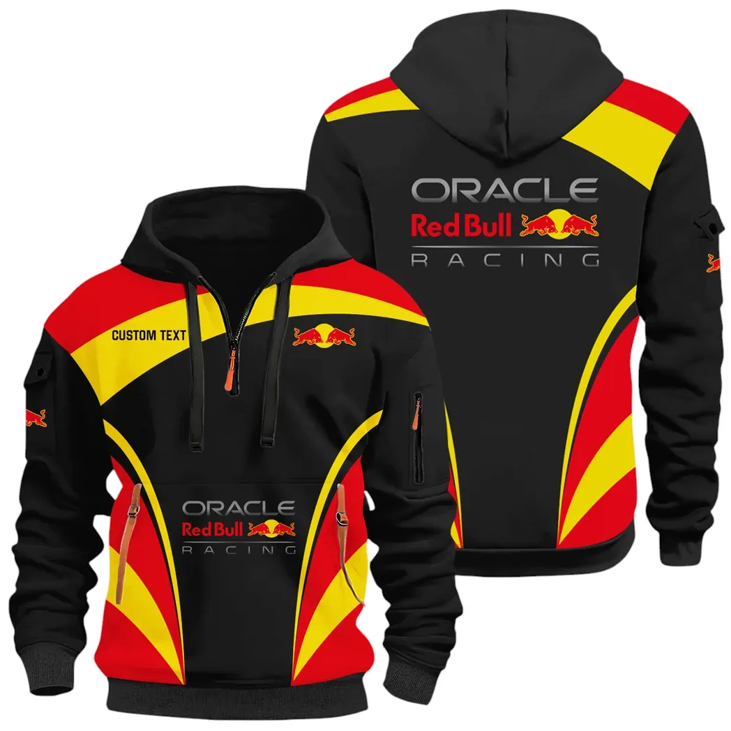 Racing Car Hoodie Half Zip 3D Print, Classic Comfortable Hoodie Style CAR514100925007