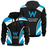 Racing Car Hoodie Half Zip 3D Print, Street-Ready Casual Hoodie CAR514100925008