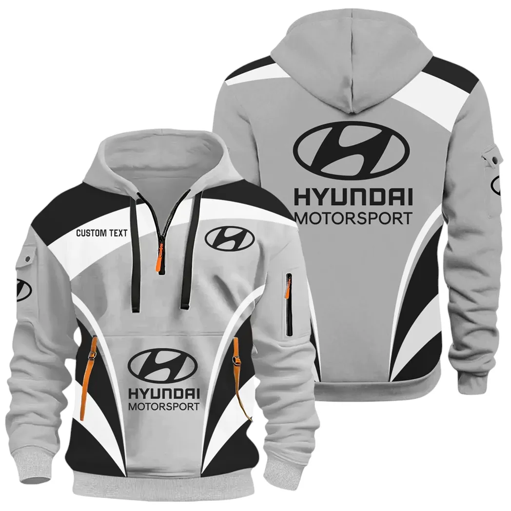 Passenger Vehicle Hoodie Half Zip 3D Print, Rugged Casual Hoodie CAR514100925010