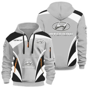 Sedan Hoodie Half Zip 3D Print, Rugged & Sporty Hoodie CAR514100925015