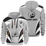 Racing Car Hoodie Half Zip 3D Print, Adventure-Ready Streetwear CAR514100925016