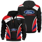 Durable Spirit Hoodie Half Zip 3D Print, Comfortable Daily Hoodie CAR514100925017