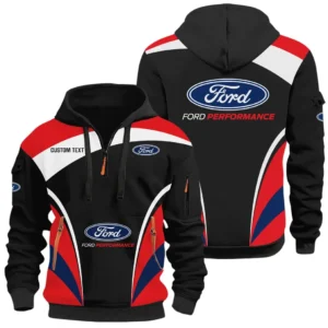 Durable Spirit Hoodie Half Zip 3D Print, Comfortable Daily Hoodie CAR514100925017