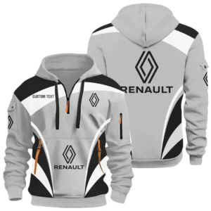 French Car Hoodie Half Zip 3D Print, Comfortable Street Hoodie CAR514100925027