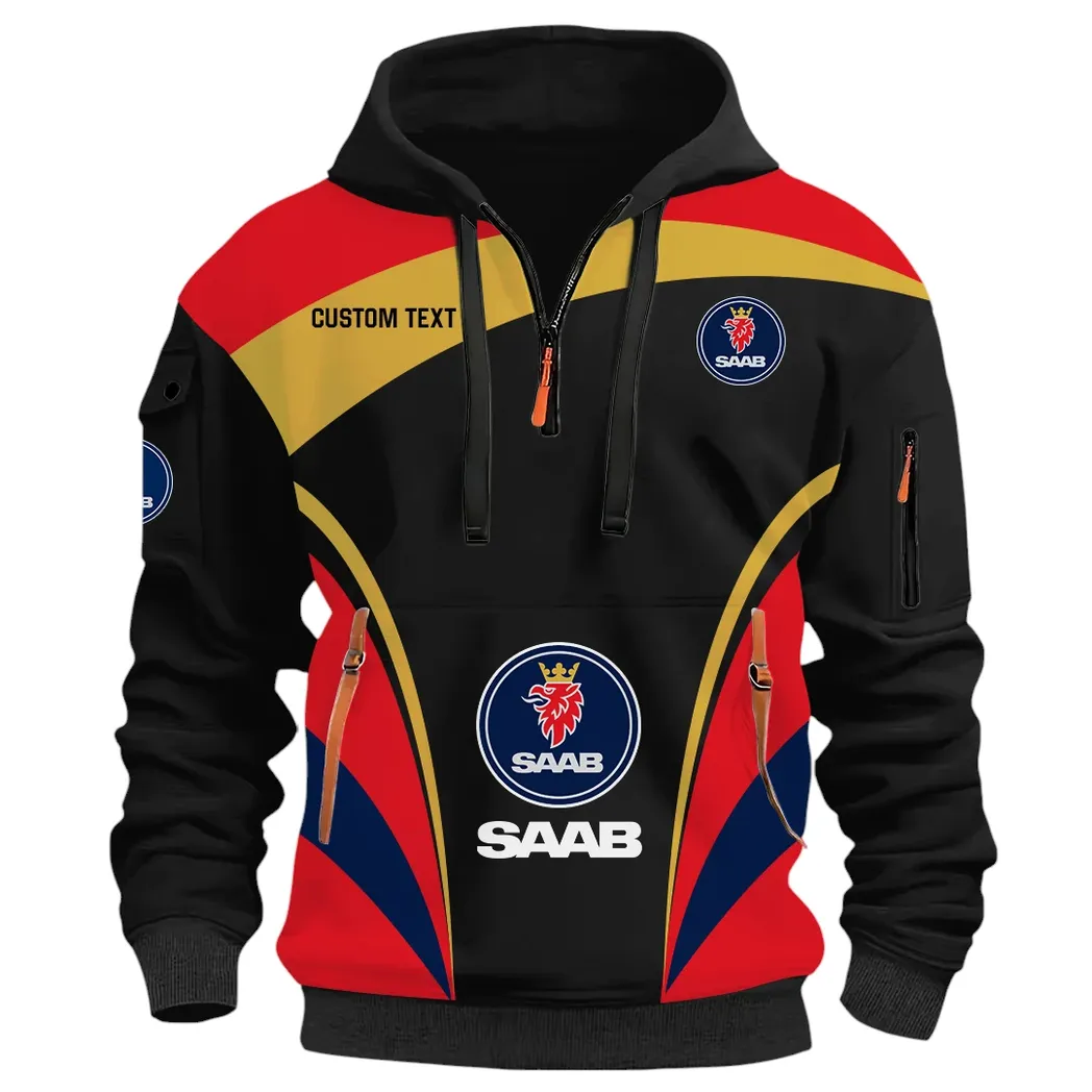 Utility Auto Hoodie Half Zip 3D Print, Adventure & Urban Fit Hoodie CAR514100925028 - Image 2