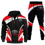 Off-Road SUV Hoodie Half Zip x Sweatpants Set, Custom Car Enthusiast Outfit CAR514100925031
