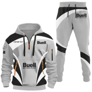 Performance Bike Hoodie Half Zip x Sweatpants Set, 3D Printed Driver's Outfit CAR514100925035