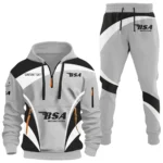 Heritage Two-Wheeler Hoodie Half Zip x Sweatpants Set, Road-Ready Hoodie and Jogger Set CAR514100925036