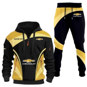 Off-Road SUV Hoodie Half Zip x Sweatpants Set, Custom Road Lifestyle Hoodie Set CAR514100925039
