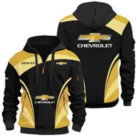 Off-Road SUV Hoodie Half Zip 3D Print, Sporty Urban Look Hoodie CAR514100925039