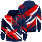 Adventure Motorbike Hoodie Half Zip 3D Print, Durable & Casual Streetwear CAR514100925044