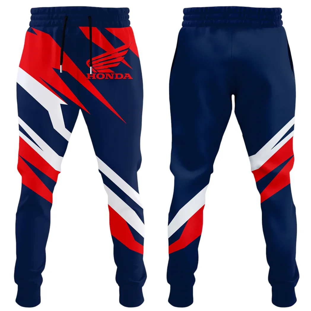 Adventure Motorbike Hoodie Half Zip x Sweatpants Set, Sporty Auto-Inspired Tracksuit CAR514100925044 - Image 3