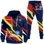 Racing Legend Hoodie Half Zip x Sweatpants Set, Engineered Driver's Hoodie Outfit CAR514100925050