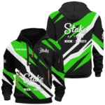 Racing Car Hoodie Half Zip 3D Print, Casual Street-Ready Hoodie CAR514100925051