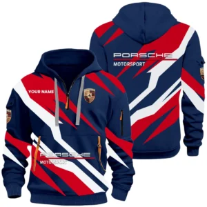 Turbo Sports Car Hoodie Half Zip 3D Print, Rugged Casual Fit Hoodie CAR514100925053