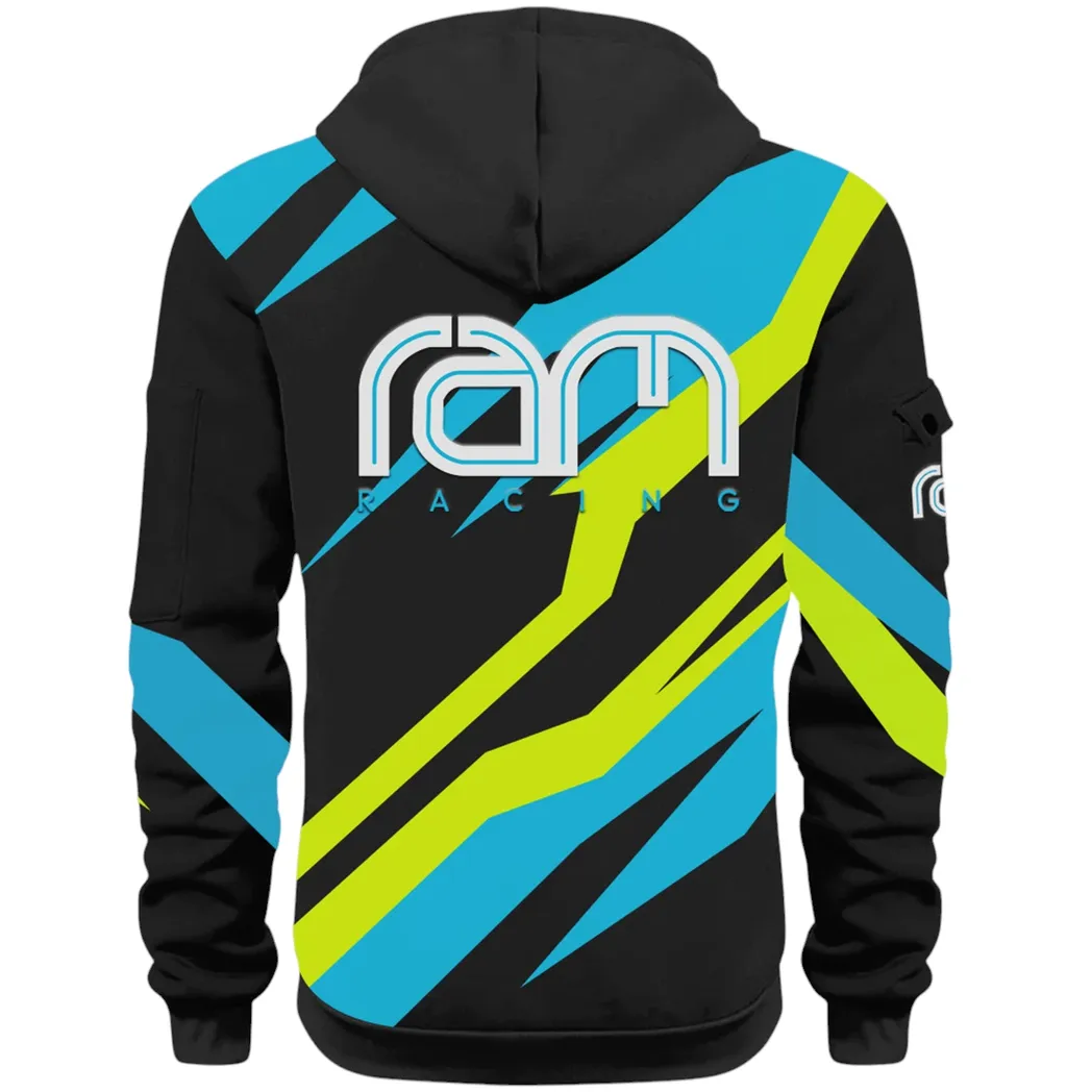 Tough Truck Brand Hoodie Half Zip 3D Print, Everyday Comfortable Hoodie CAR514100925054 - Image 3