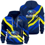 All-Wheel Drive Car Hoodie Half Zip 3D Print, Streetwear Casual Look Outfit CAR514100925055