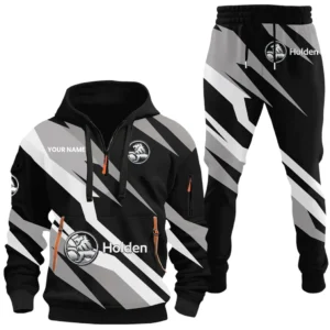 Family Sedan Hoodie Half Zip x Sweatpants Set, Bold Automotive 3D Hoodie Set CAR514100925056
