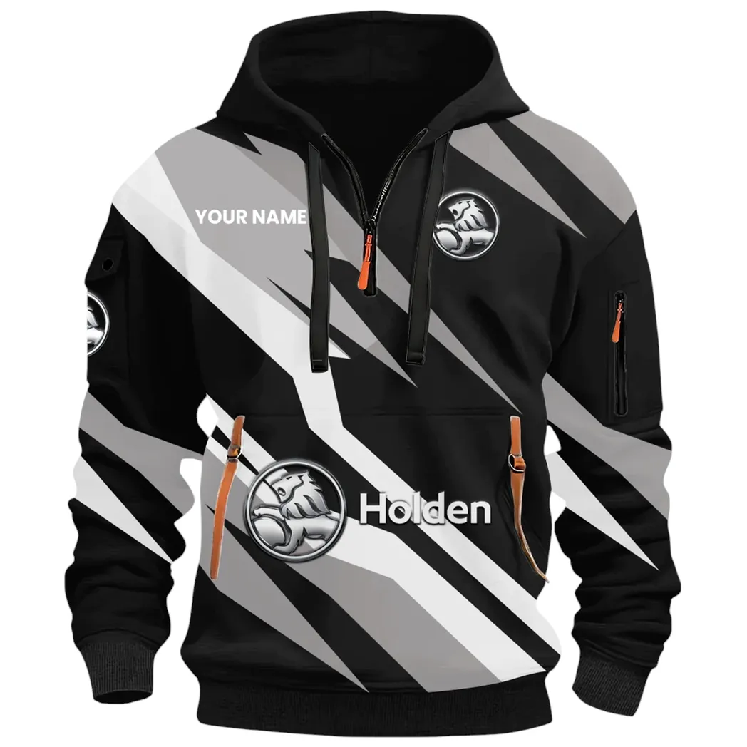 Family Sedan Hoodie Half Zip 3D Print, Sporty Urban Hoodie Style CAR514100925056 - Image 2