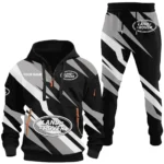 Outdoor Lifestyle Vehicle Hoodie Half Zip x Sweatpants Set, All-Season Car Enthusiast Tracksuit CAR514100925057