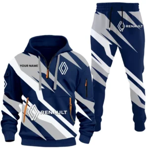 Passenger Vehicle Hoodie Half Zip x Sweatpants Set, Ride-Inspired Half-Zip Hoodie Set CAR514100925068