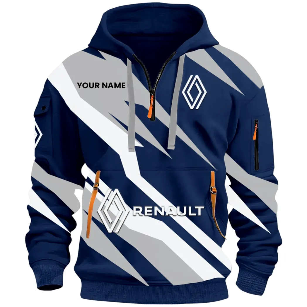 Passenger Vehicle Hoodie Half Zip 3D Print, Urban Style & Relaxed Fit Hoodie CAR514100925068 - Image 2