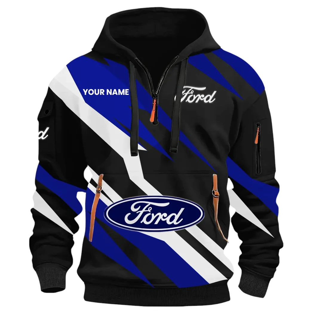 Pickup Legend Hoodie Half Zip 3D Print, Classic Comfortable Hoodie Style CAR514100925073 - Image 2