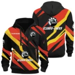 Racing Car Hoodie Half Zip 3D Print, Rugged & Sporty Hoodie CAR514100925081